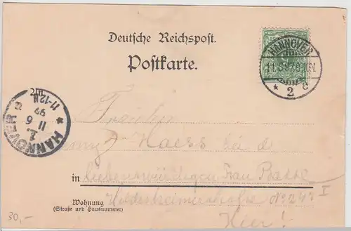 (113633) Künstler AK Gruß aus Steuerndieb bei Hannover, Restaurant 1897