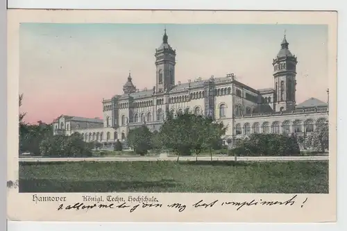 (110962) AK Hannover, Königl. Technische Hochschule, 1905