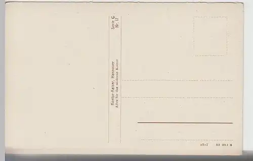 (110885) AK Hannover, Partie an der Leine 1910/20er