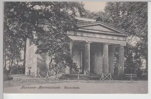 (109953) AK Hannover Herrenhausen, Mausoleum 1909