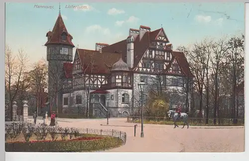 (108284) AK Hannover, Listerturm, um 1908