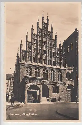 (100742) Foto AK Hannover, Altes Rathaus, vor 1945