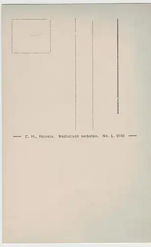 (95903) Foto AK Hameln, Rattenfängerhaus, 1920er