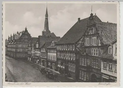 (77145) AK Hameln a.d. Weser, Osterstraße, vor 1945