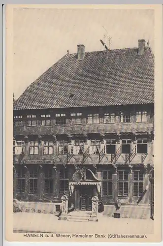 (15229) AK Hameln, Stiftsherrenhaus, vor 1945