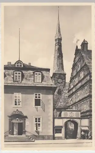 (15208) Foto AK Hameln, Rathaus, Marktkirche, vor 1945