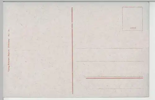 (66444) AK Hamburg, Bismarckdenkmal vor 1945