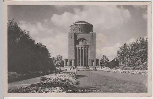 (66442) AK Hamburg, Stadtpark, vor 1945