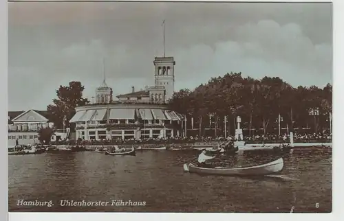 (66409) Foto AK Hamburg, Uhlenhorster Fährhaus, 1920er
