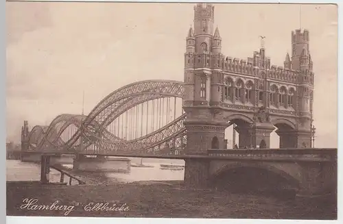 (51510) AK Hamburg, Elbbrücke, 1926