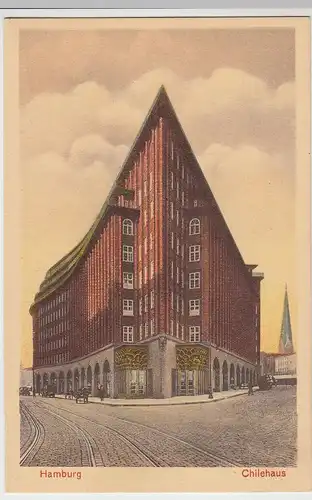 (41680) AK Hamburg, Chile-Haus 1910-30er