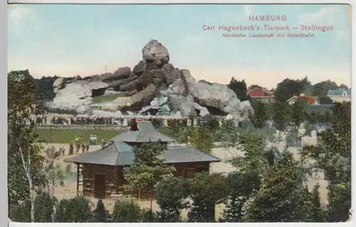 (15838) AK Stellingen, Hamburg, Carl Hagenbeck's Tierpark, vor 1945
