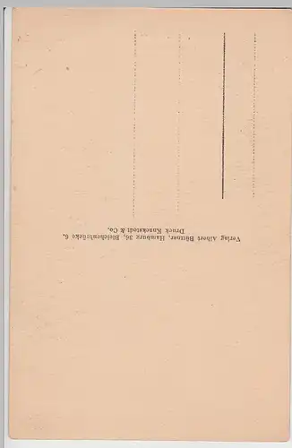 (113268) AK Hamburg, Kleiner Bäckergang, An und Verkauf, vor 1945