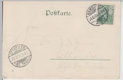 (112020) AK Hamburg, Nicolaikirche 1901