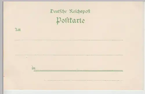 (111927) AK Hamburg, Weinhütte im Thal, Allg. Gartenbau-Ausst., Litho 1897