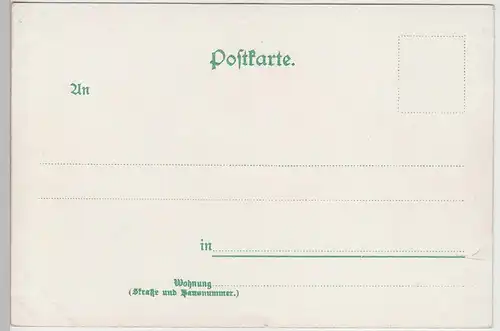 (111919) AK Hamburg, Fährhaus St. Pauli, Litho um 1905