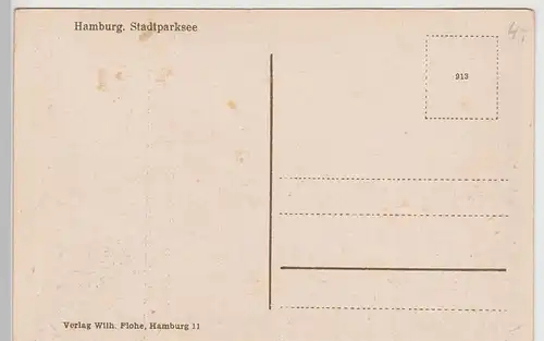 (110117) AK Hamburg, Stadtparksee, Segelboot