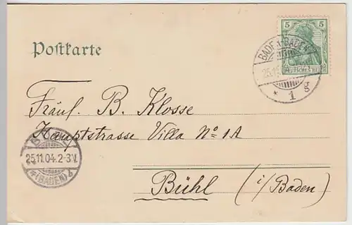 (24622) AK Bad Homburg vor der Höhe, Kastell Saalburg 1904