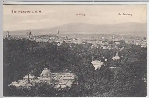 (20923) AK Bad Homburg vor der Höhe, Panorama, 1910er