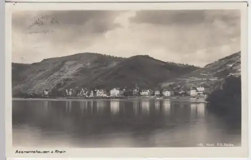 (17334) Foto AK Assmannshausen, Panorama, gel. 1929