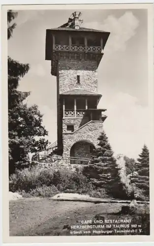 (13691) Foto AK Herzbergturm, Taunus 1961