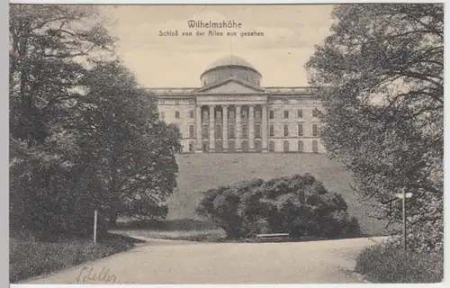 (13416) AK Bad Wilhelmshöhe, Schloss 1909