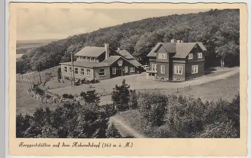 (115285) AK Hoherodskopf, Berggaststätten 1930/40er