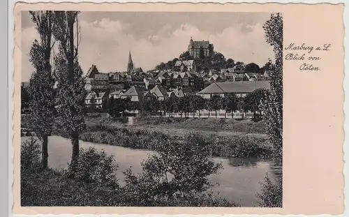 (115249) AK Marburg a. Lahn, Blick von Osten 1939