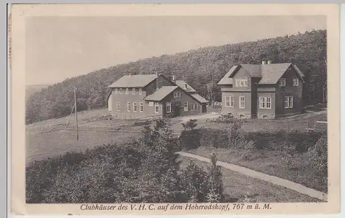 (113888) AK Breungeshain, Hoherodskopf, Clubhäuser des V.H.C. 1926