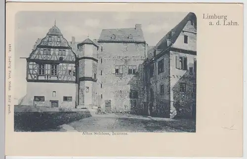 (113386) AK Limburg an der Lahn, Altes Schloss, Inneres, um 1903