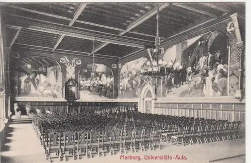 (113213) AK Marburg, Universität, Aula, um 1906