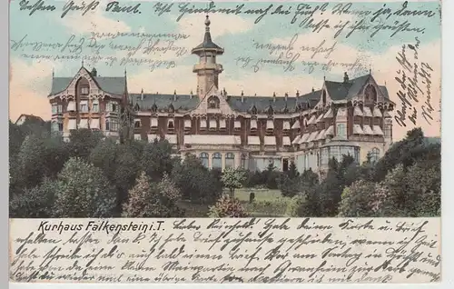 (111902) AK Kurhaus Falkenstein, Königstein, Taunus 1904