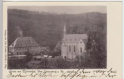 (111068) AK Kloster Marienthal im Rheingau, vor 1905