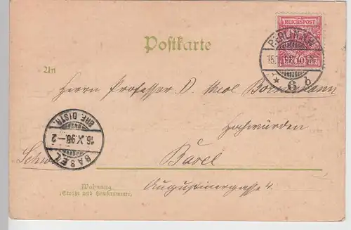 (109849) Künstler AK Volkskindergarten Frankfurt, Main, Kinder mit Suppe 1898