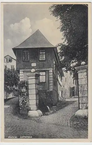 (109438) AK Wetzlar, Lottehaus 1940