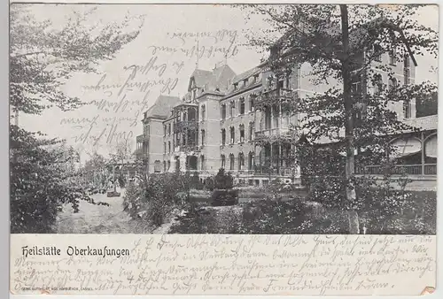 (108866) AK Heilstätte Oberkaufungen, Kaufungen 1911