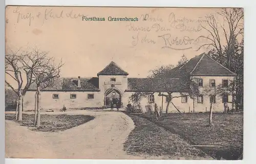 (108792) AK Forsthaus Gravenbruch, Neu Isenburg 1916