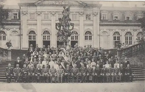 (107750) AK Fulda, Fahnenweihe Evangelischer Männerverein, 4. August 1912