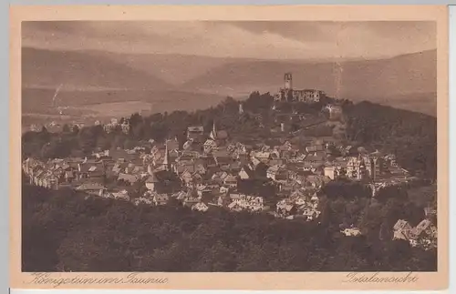 (107363) AK Königstein im Taunus, Totalansicht, 1925