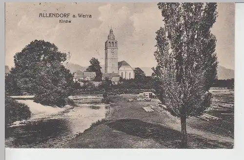 (106320) AK Allendorf, St. Crucis-Kirche 1920