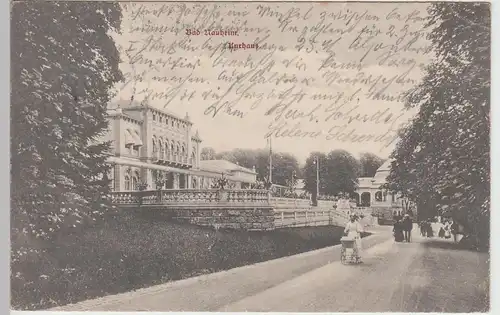 (105833) AK Bad Nauheim, Kurhaus, 1905