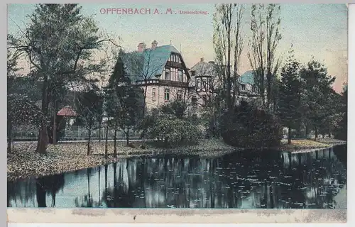 (101369) AK Offenbacham Main, Dreieichring 1911