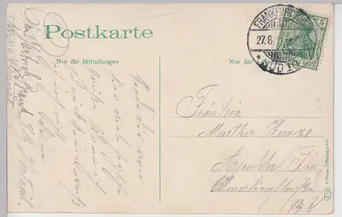 (101369) AK Offenbacham Main, Dreieichring 1911