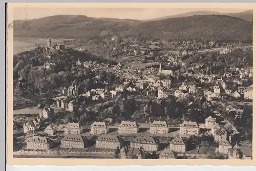 (100981) AK Königstein Taunus, Panorama 1937