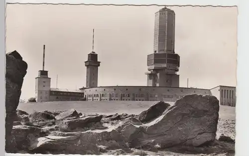 (100854) Foto AK Großer Feldberg, Fernseh- und UKW-Sender, 1962