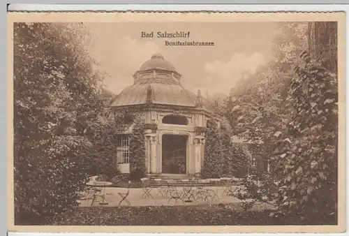 (10008) AK Bad Salzschlirf, Bonifaziusbrunnen 1934
