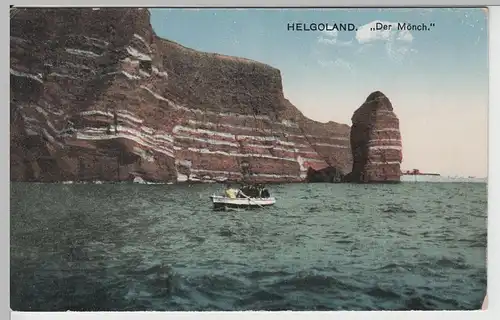 (66363) AK Helgoland, Der Mönch, 1926