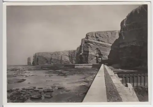 (2607) Foto AK Helgoland, Westküste 1942