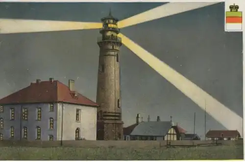 (205) AK Helgoland, Leuchtturm, vor 1945