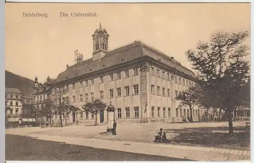 (7381) AK Heidelberg, Universität, Bahnpost 1911